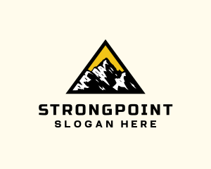 Campsite - Mountain Outdoor Peak logo design