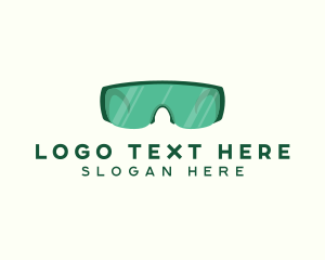 Protection - Handyman Safety Glasses logo design