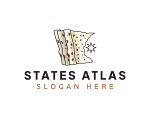 Minnesota Lefse Flatbread logo design