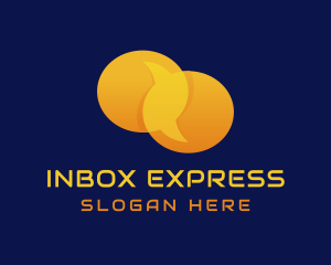 Email - Yellow Messaging App logo design