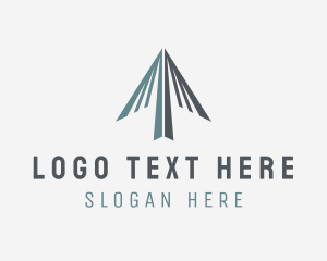 Logistics - Travel Delivery Arrow logo design