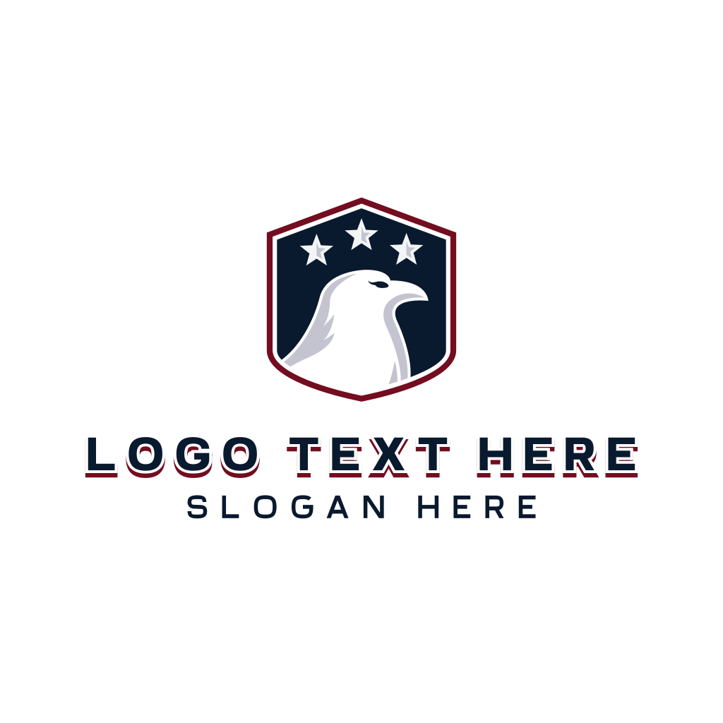 Patriotic American Eagle Logo Brandcrowd Logo Maker 