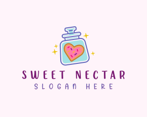 Heart Cookie Jar logo design