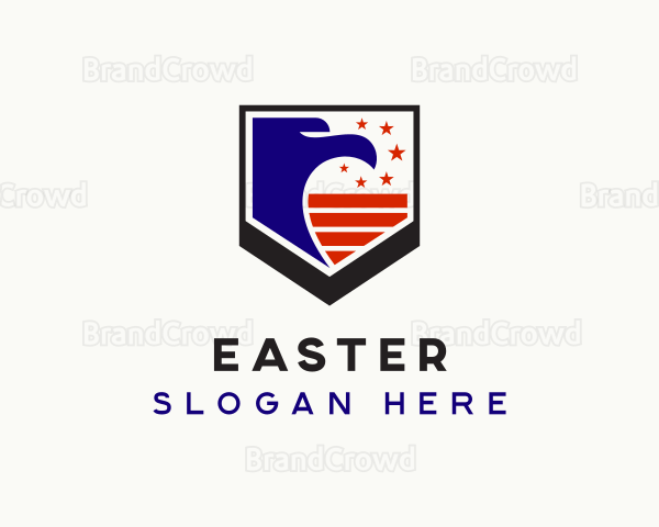 Eagle Shield Patriotic Logo