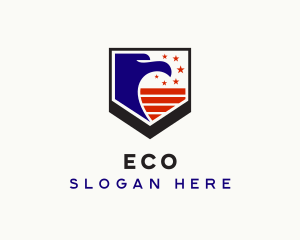 Eagle Shield Patriotic Logo