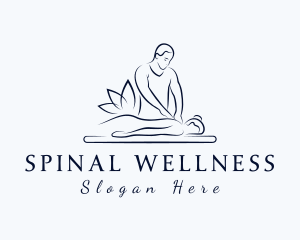 Physical Therapy Lotus logo design