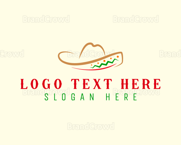 Sombrero Mexican Hat Logo