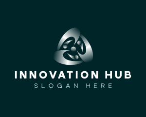 Cyber Technology Innovation logo design