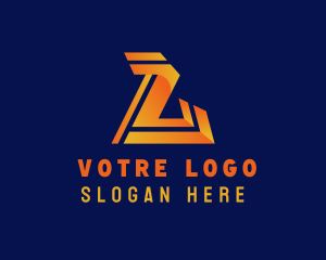 Letter L - Logistic Express Delivery logo design