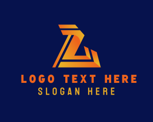 Geometric - Logistic Express Delivery logo design