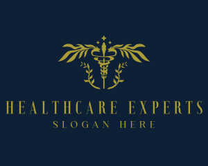 Caduceus Pharmacy Healthcare logo design