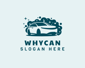 Bubble Car Wash Logo