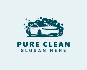 Bubble Car Wash logo design