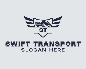 Car Wings Detailing logo design