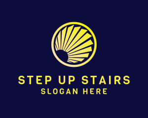 Staircase - Spiral Staircase Builder logo design