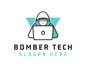 Cyber Tech Gamer Hacker logo design