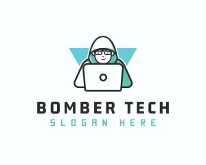 Cyber Tech Gamer Hacker logo design