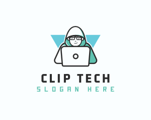 Cyber Tech Gamer Hacker logo design