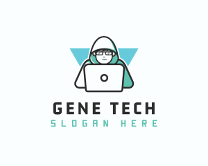 Cyber Tech Gamer Hacker logo design