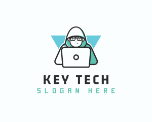 Cyber Tech Gamer Hacker logo design