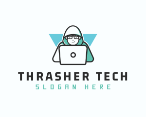 Cyber Tech Gamer Hacker logo design