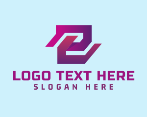 Violet - Generic Software Letter E logo design