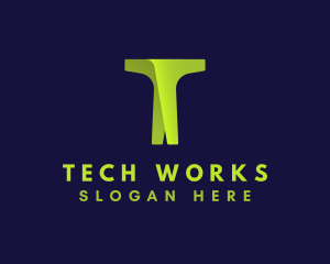 Tech Web Developer Software logo design