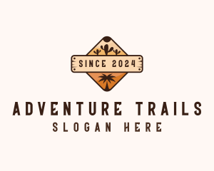 Desert Travel Adventure logo design