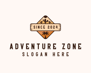 Desert Travel Adventure logo design