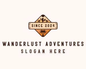 Desert Travel Adventure logo design