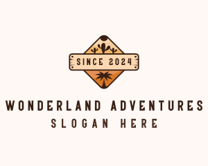 Desert Travel Adventure logo design