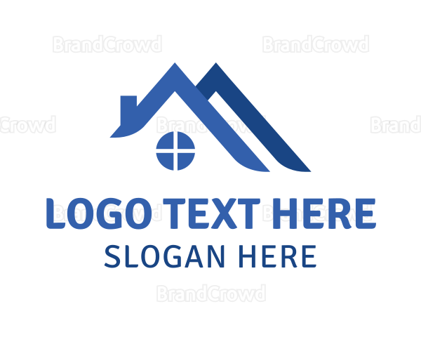 House Roofing Company Logo