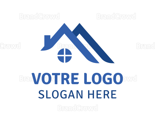 House Roofing Company Logo