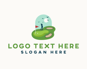 Hobby - Sports Golf Course logo design