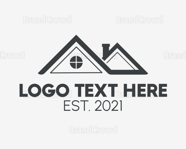 Black House Roofing Logo