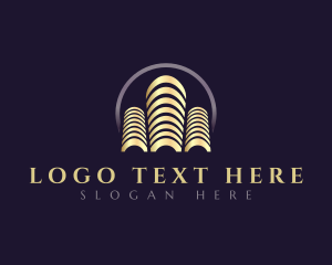 Elegant - Premium Condominium Building logo design
