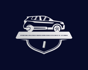 Car Wrench SUV Logo