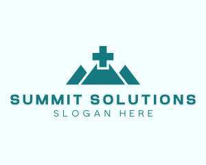 Medical Summit Cross logo design