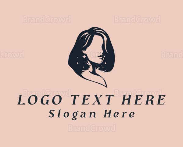 Hair Stylist Beauty Salon Logo