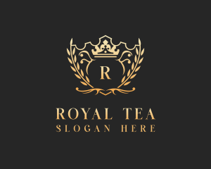 Royal Crown Shield logo design