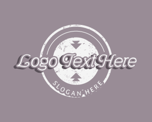 Muralist - Grungy Hipster Apparel logo design
