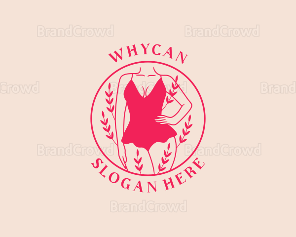 Sexy Lingerie Woman Logo