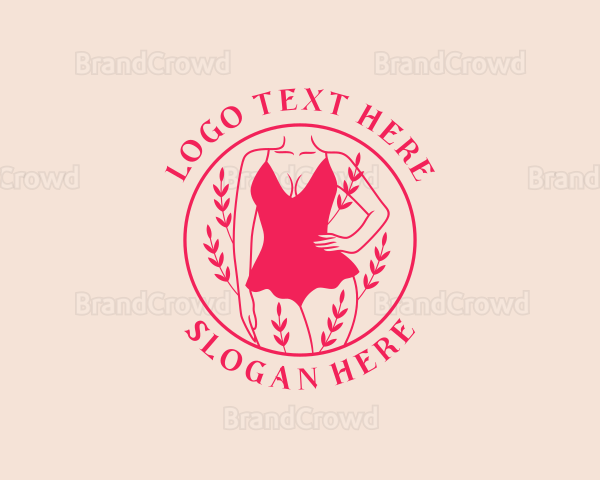 Sexy Lingerie Woman Logo