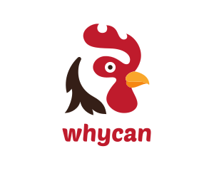 Chicken Hen Farmer Logo