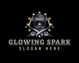 Welding Cog Mechanic logo design