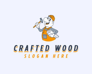 Carpenter Repair Renovation logo design