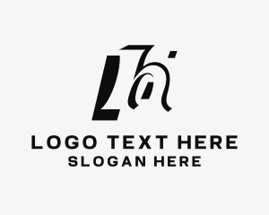 Digital Studio Letter H Logo