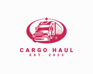 Star Freight Cargo Truck logo design