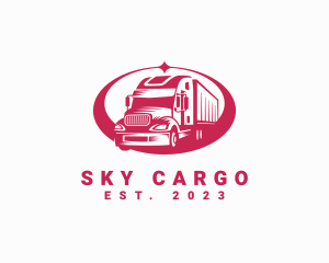 Star Freight Cargo Truck logo design