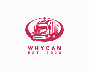 Trucking - Star Freight Cargo Truck logo design